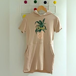 Chloé hooded sweater dress- kid size 12- preloved-perfect for petite woman/ girl